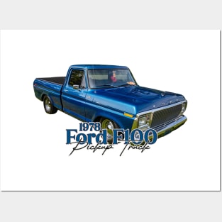 1978 Ford F100 Pickup Truck Posters and Art